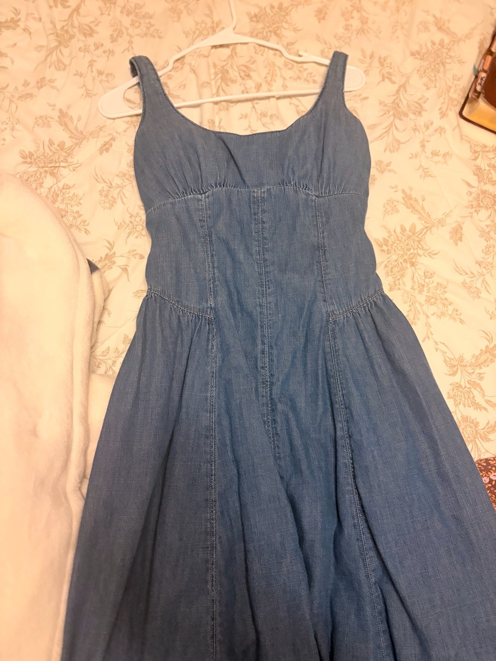 Abercrombie & Fitch Light Blue Denim Sundress